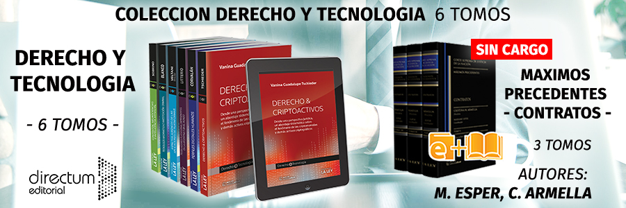 COLECCION DERECHO Y TECNOLOGIA + CONTRATOS 3 TOMOS 